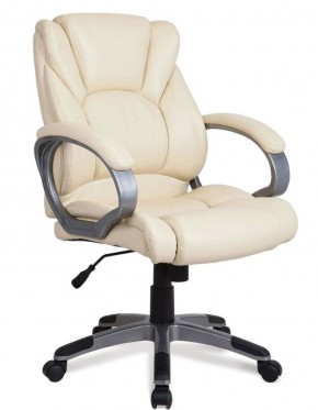 Кресло офисное BRABIX "Eldorado EX-504", экокожа, бежевое, 531167 в Чебаркуле - chebarkul.mebel-74.com | фото