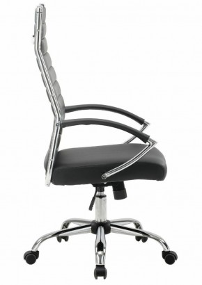 Кресло офисное BRABIX "Style EX-528", экокожа, хром, черное, 531947 в Чебаркуле - chebarkul.mebel-74.com | фото