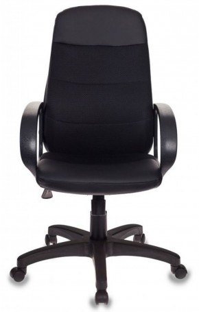 Кресло руководителя Бюрократ CH-808AXSN/LBL+TW-11 черный в Чебаркуле - chebarkul.mebel-74.com | фото