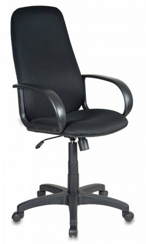 Кресло руководителя Бюрократ CH-808AXSN/TW-11 черный в Чебаркуле - chebarkul.mebel-74.com | фото