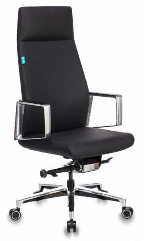 Кресло руководителя Бюрократ _JONS/BLACK черный в Чебаркуле - chebarkul.mebel-74.com | фото