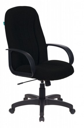 Кресло руководителя Бюрократ T-898/3C11BL черный в Чебаркуле - chebarkul.mebel-74.com | фото