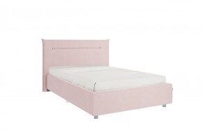 АЛЬБА Кровать 1200 (нежно-розовый) в Чебаркуле - chebarkul.mebel-74.com | фото