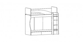 Кровать Бемби МДФ (фасад 3D) в Чебаркуле - chebarkul.mebel-74.com | фото