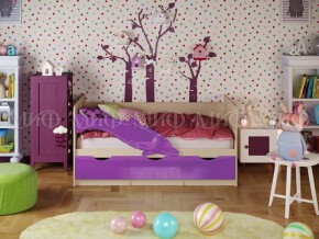 ДЕЛЬФИН-1 Кровать 1800 (Фиолетовый металлик) в Чебаркуле - chebarkul.mebel-74.com | фото