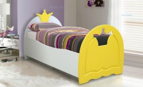Кровать детская Корона (800*1600) МДФ матовый в Чебаркуле - chebarkul.mebel-74.com | фото