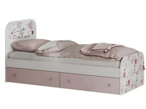Кровать с ящиками Малибу КР-10 Light + Настил ЛДСП 0.8 в Чебаркуле - chebarkul.mebel-74.com | фото