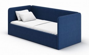Кровать-диван Leonardo 160*70 (Синий) + боковина в Чебаркуле - chebarkul.mebel-74.com | фото