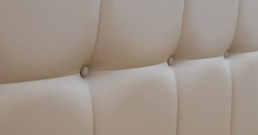 Кровать двойная Хлоя 160 + ортопед + ПМ + дно (арт. Пегасо капучино к/з (бежево-коричневый)) в Чебаркуле - chebarkul.mebel-74.com | фото