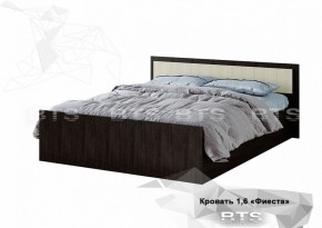 Кровать Фиеста 1600 LIGHT + Проложки LIGHT 1600 ДСП (Венге/Лоредо) в Чебаркуле - chebarkul.mebel-74.com | фото