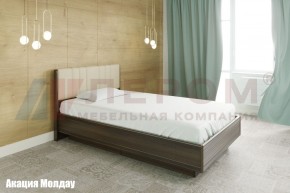 Кровать КР-1012 с мягким изголовьем в Чебаркуле - chebarkul.mebel-74.com | фото