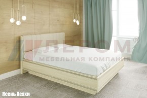 Кровать КР-1013 с мягким изголовьем в Чебаркуле - chebarkul.mebel-74.com | фото
