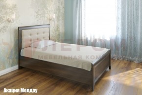 Кровать КР-1031 с мягким изголовьем в Чебаркуле - chebarkul.mebel-74.com | фото