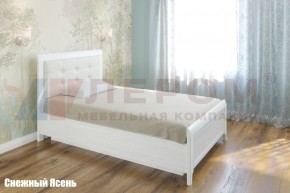 Кровать КР-1032 с мягким изголовьем в Чебаркуле - chebarkul.mebel-74.com | фото