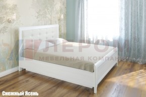 Кровать КР-1033 с мягким изголовьем в Чебаркуле - chebarkul.mebel-74.com | фото