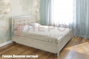Кровать КР-1034 с мягким изголовьем в Чебаркуле - chebarkul.mebel-74.com | фото