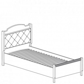 Кровать одинарная №865 "Ралли" в Чебаркуле - chebarkul.mebel-74.com | фото
