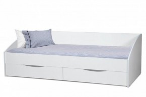 Кровать одинарная "Фея - 3" симметричная New (2000Х900) белая в Чебаркуле - chebarkul.mebel-74.com | фото