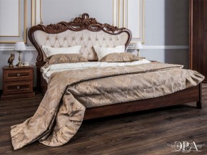 Кровать с мягким изголовьем Афина 1600 (караваджо) в Чебаркуле - chebarkul.mebel-74.com | фото