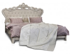 Кровать с мягким изголовьем Афина 1600 (крем корень) в Чебаркуле - chebarkul.mebel-74.com | фото