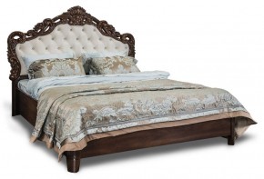 Кровать с мягким изголовьем "Патрисия", ламели (1600) караваджо в Чебаркуле - chebarkul.mebel-74.com | фото