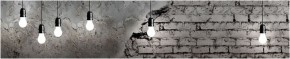 Кухонный фартук с тиснением «бетон» матовый KMB 020 (3000) в Чебаркуле - chebarkul.mebel-74.com | фото