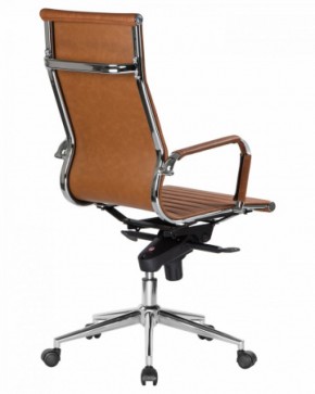 Офисное кресло для руководителей DOBRIN CLARK LMR-101F светло-коричневый №321 в Чебаркуле - chebarkul.mebel-74.com | фото