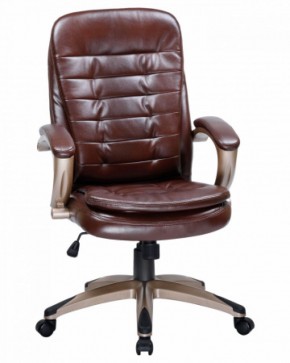 Офисное кресло для руководителей DOBRIN DONALD LMR-106B коричневый в Чебаркуле - chebarkul.mebel-74.com | фото