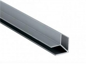 Планка угловая "W" 4 мм для стеновой панели (алюминий) в Чебаркуле - chebarkul.mebel-74.com | фото