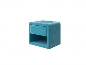 PROxSON Тумба Cube (Ткань: Велюр Shaggy Azure) 52x41 в Чебаркуле - chebarkul.mebel-74.com | фото