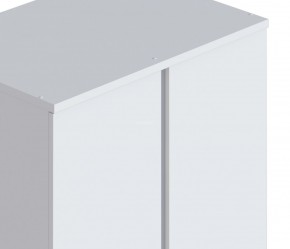 Шкаф 2 дверный Кито СБ-2309 (Белый) в Чебаркуле - chebarkul.mebel-74.com | фото