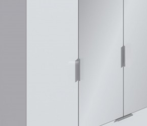 Шкаф 4х дверный с зеркалами Николь СБ-2595/1 (Белый) в Чебаркуле - chebarkul.mebel-74.com | фото
