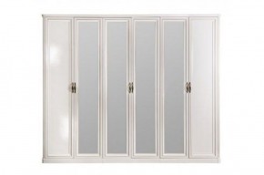 Шкаф 6-ти ств (2+2+2) с зеркалами Натали (комплект) в Чебаркуле - chebarkul.mebel-74.com | фото