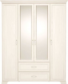 Шкаф для одежды 4-х дверный с зеркалом Венеция 2 бодега в Чебаркуле - chebarkul.mebel-74.com | фото