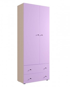 Шкаф ДМ 800 с 2-мя ящиками (розовый) в Чебаркуле - chebarkul.mebel-74.com | фото
