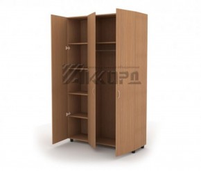 Шкаф комбинированный для одежды ШГ 84.3 (1200*620*1800) в Чебаркуле - chebarkul.mebel-74.com | фото