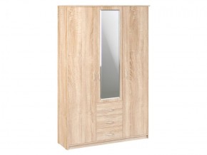 Шкаф комбинированный Дуэт Люкс с зеркалом в Чебаркуле - chebarkul.mebel-74.com | фото