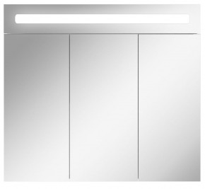 Шкаф-зеркало Аврора 80 с подсветкой LED Домино (DV8009HZ) в Чебаркуле - chebarkul.mebel-74.com | фото