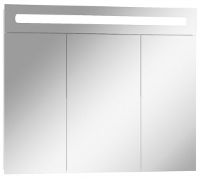 Шкаф-зеркало Аврора 85 с подсветкой LED Домино (DV8010HZ) в Чебаркуле - chebarkul.mebel-74.com | фото
