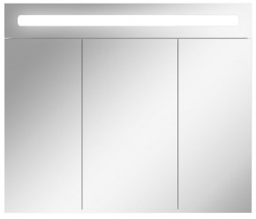 Шкаф-зеркало Аврора 85 с подсветкой LED Домино (DV8010HZ) в Чебаркуле - chebarkul.mebel-74.com | фото