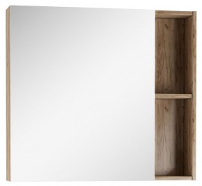 Шкаф-зеркало Craft 80 левый/правый Домино (DCr2204HZ) в Чебаркуле - chebarkul.mebel-74.com | фото