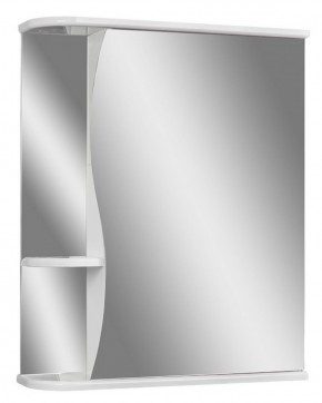 Шкаф-зеркало Волна 1-60 правый АЙСБЕРГ (DA1035HZ) в Чебаркуле - chebarkul.mebel-74.com | фото