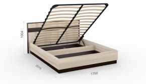 Спальня Эшли Кровать 160 с подъемным механизмом Венге/Дуб сонома в Чебаркуле - chebarkul.mebel-74.com | фото