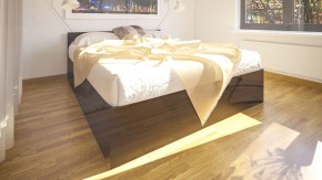 Стандарт Кровать 1600, цвет венге, ШхГхВ 163,5х203,5х70 см., сп.м. 1600х2000 мм., без матраса, основание есть в Чебаркуле - chebarkul.mebel-74.com | фото