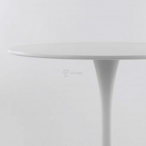 Стол Barneo T-3 Tulip style (RAL9003 белый, D80) в Чебаркуле - chebarkul.mebel-74.com | фото