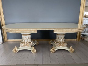 Стол овальный раскладной Версаль 2400(2800)*1100 в Чебаркуле - chebarkul.mebel-74.com | фото