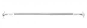 Турник раздвижной 1450-1700 цв. белый-серый FLEXTER PROFI в Чебаркуле - chebarkul.mebel-74.com | фото