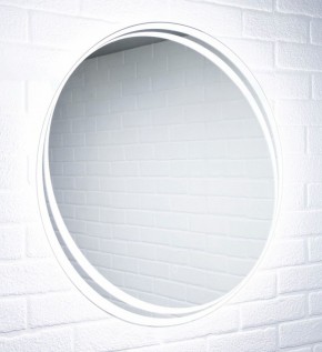 Зеркало Берг 700х700 с подсветкой Домино (GL7055Z) в Чебаркуле - chebarkul.mebel-74.com | фото