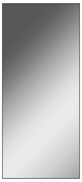 Зеркало Corsica 900х400 black без подсветки Sansa (SB1062Z) в Чебаркуле - chebarkul.mebel-74.com | фото
