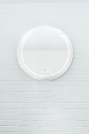 Зеркало Gia 75 white с подсветкой Sansa (SGa1044Z) в Чебаркуле - chebarkul.mebel-74.com | фото